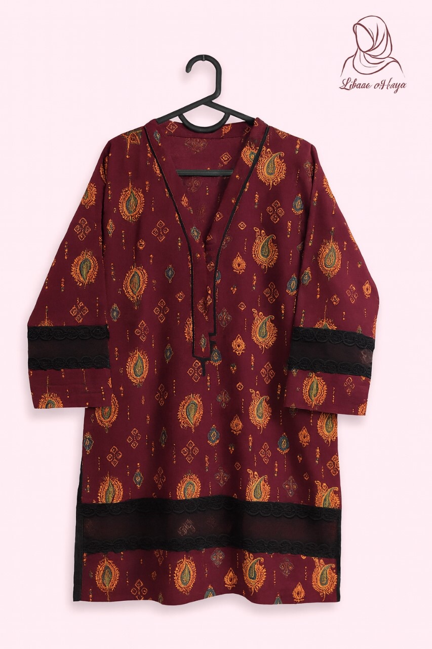 Purple Floral 2-piece Lawn - Image 2