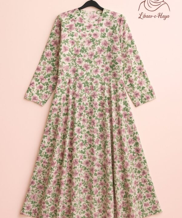 Floral Elegance in Every Step – Libaas-e-Haya Abayas