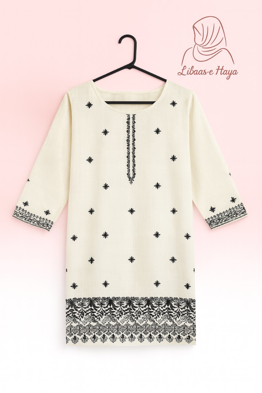 Cotton White Embodiary 2-Piece - Image 3