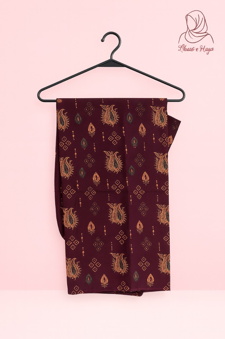 Purple Floral 2-piece Lawn - Image 3