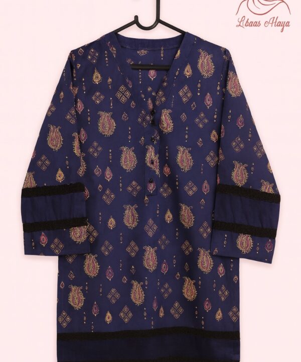 Blue Floral 2-Piece Lawn Set